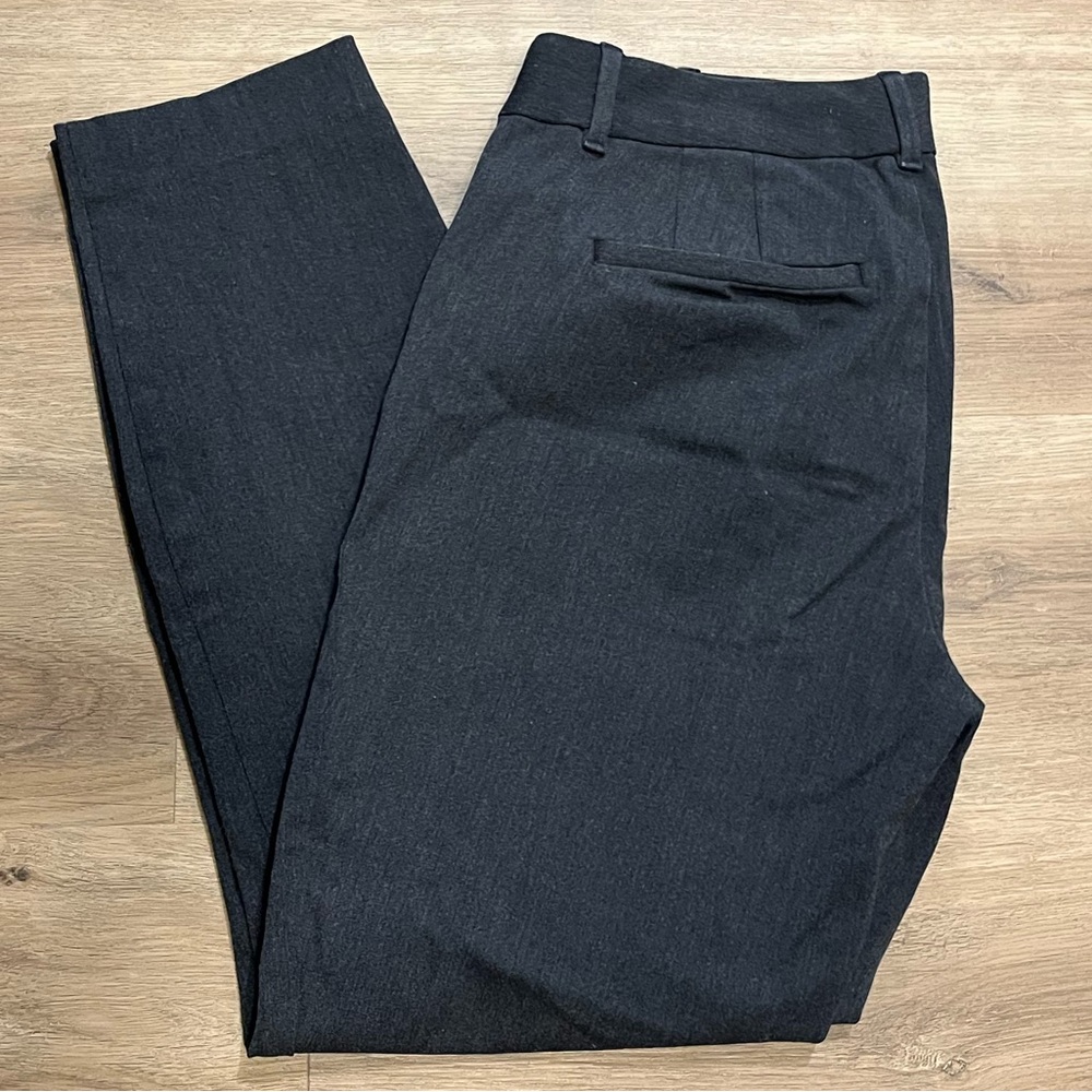GAP Women's Charcoal Curvy Skinny Ankle Pants